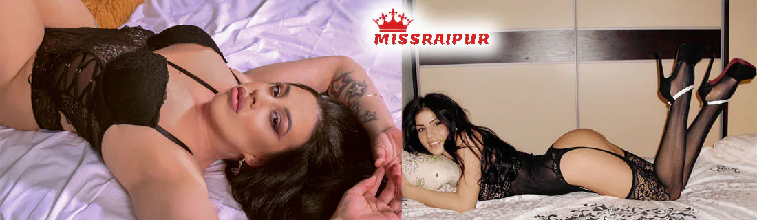 Raipur call girl in black lingerie on bed – MissRaipur services